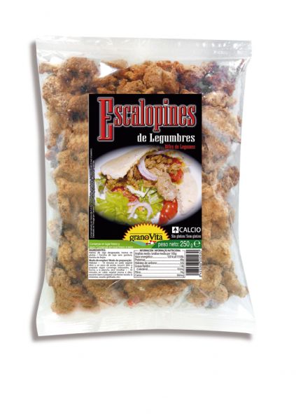 Escalopines de Soja y Legumbres Texturizados 250 g