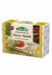 köpa ALLOS Knasigt amarantbröd med ekologisk sesam 250 gram Förbi 3,90€