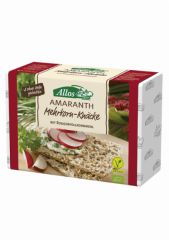 Buy ALLOS Organic multigrain amaranth crunchy bread 250 grams By 3,39€