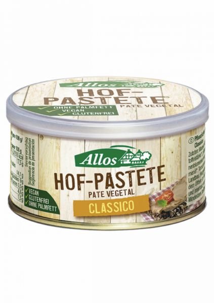 Classic vegetable pâté Bio 125 grams - ALLOS