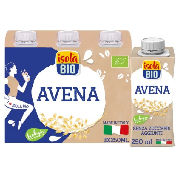 On The Go Pacote de bebida de aveia Bio 3 de 250 ml