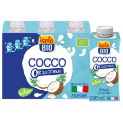 Comprare ISOLA BIO On The Go Bio 3 Bevanda al Cocco Confezione da 250 ml Di 2,99€