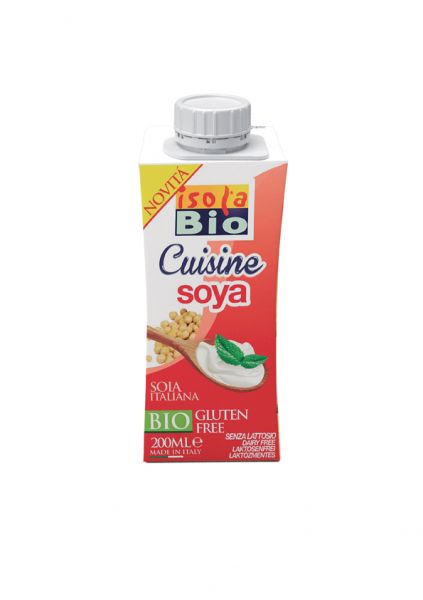 Crema para Cocinar de Soja Bio 200 ml - ISOLA BIO