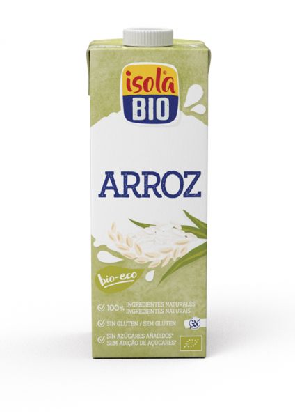 Bebida de Arroz Orgânico 1 litro - ISOLA BIO