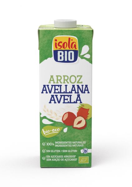 Bebida Biológica de Arroz e Avelã 1 litro