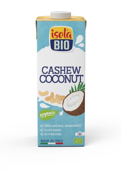 Bebida de Coco y Anacardo Bio 1 litro - ISOLA BIO