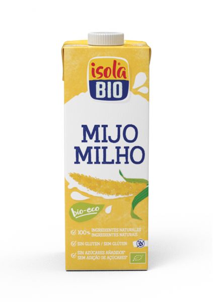 Bebida Biológica de Milho 1 litro - ISOLA BIO