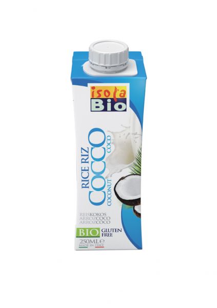 Bebida Mini de Arroz y Coco Bio 250 ml - ISOLA BIO