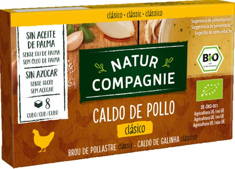 CALDO DE FRANGO BIO EM COMPRIMIDOS 88 gr NC