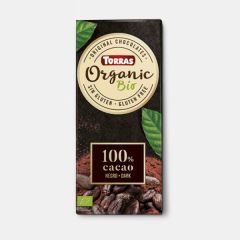 Comprar TORRAS Chocolate Negro 100% Cacau 100 g De De 3,11€