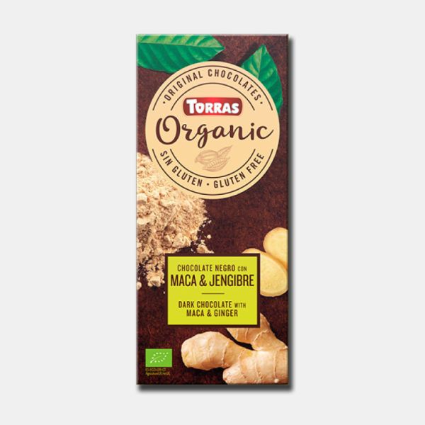 Dark Chocolate with Maca and Ginger 100 g - TORRAS