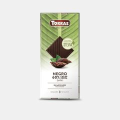 Comprar TORRAS Stevia Chocolate Amargo 60% Cacau 100 g De De 2,47€