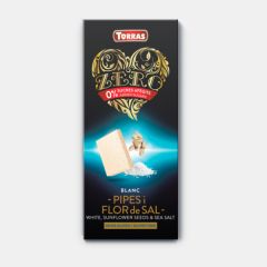 Comprare TORRAS Zero Cioccolato Bianco con Semi di Girasole e Fleur de Sel 125 g Da Da 3,19€