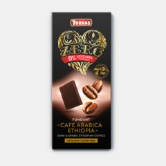 Buy TORRAS Zero Dark Chocolate 72% Cocoa Arabica Coffee Ethiopia 100 g From From 3,12€