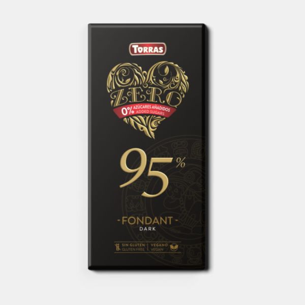 Chocolate Amargo Zero Açúcar 95% Cacau 100 g