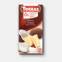 Buy TORRAS White Chocolate with Coconut 75 g From From 1,52€