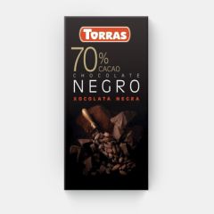 Comprar TORRAS Chocolate Amargo 70% Cacau 80 g De De 1,44€