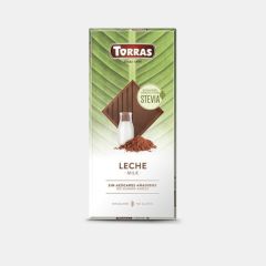 Acheter TORRAS Chocolat au Lait Stévia 100 g Depuis Depuis 2,47€