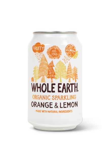 Organic Orange and Lemon Soft Drink 330 ml