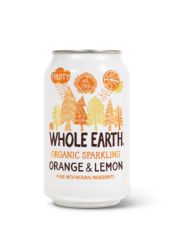 Buy WHOLE EART Organic Orange and Lemon Soft Drink 330 ml By 1,49€