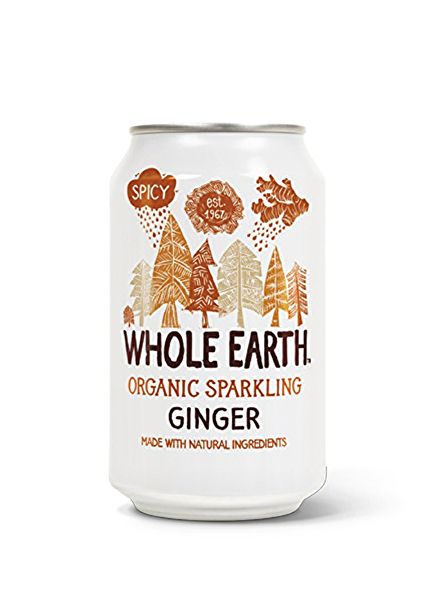 ORGANIC GINGER SOFT DRINK 330 ml - WHOLE EART