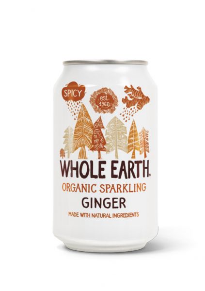 ORGANIC GINGER SOFT DRINK 330 ml - WHOLE EART