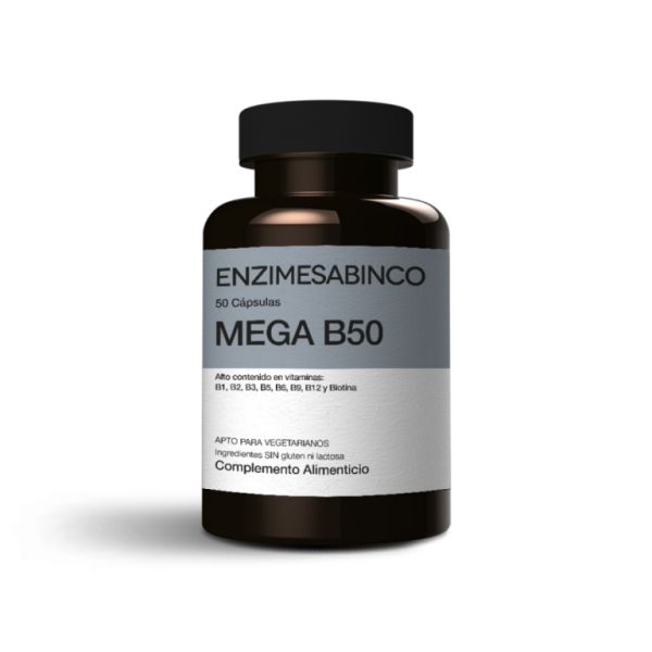 Mega B-50 50 compresse - ENZIMESABINCO