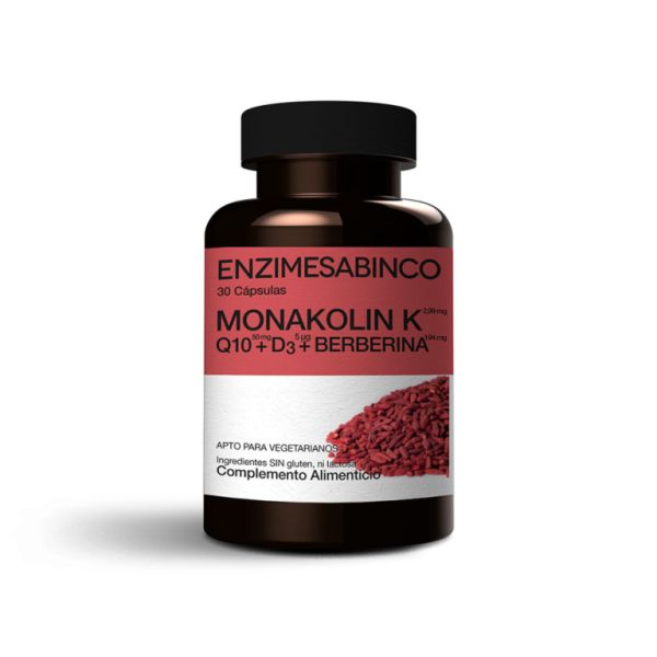 Monakolin K Q10 and D3 30 Capsules - ENZIMESABINCO