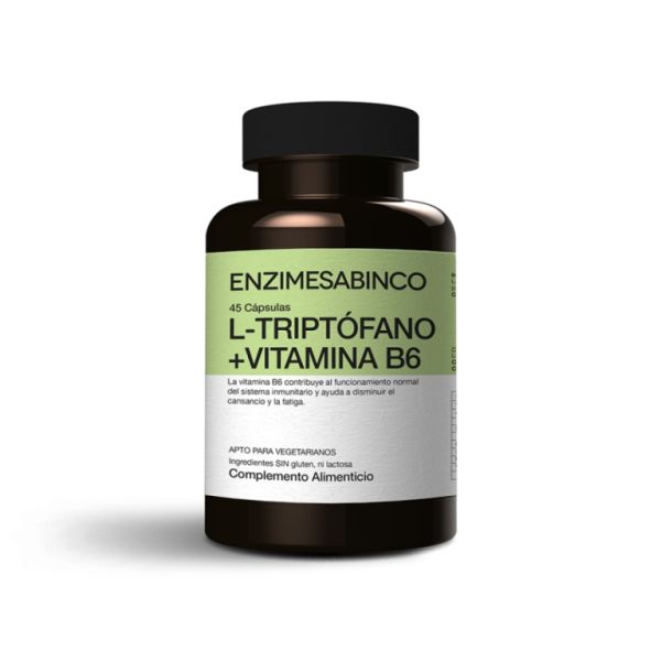 L-triptofano e vitamina B6 45 cápsulas