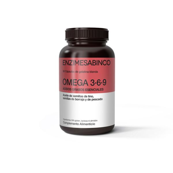 Omega 369 1000 mg 90 Cápsulas - ENZIMESABINCO