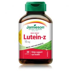 Comprar JAMIESON Luteína-Z 30 cápsulas Por 21,45€