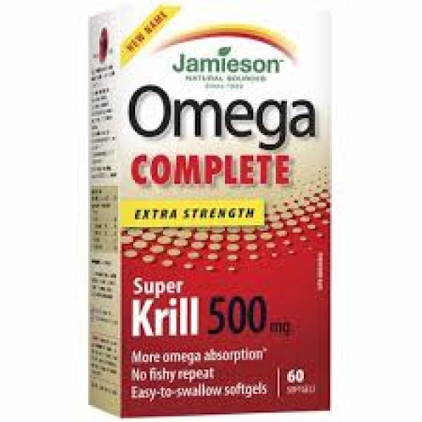 Omega Compleet Super Krill 500 mg 60 capsules