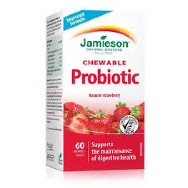 Probiotique à croquer 60 comprimés - JAMIESON