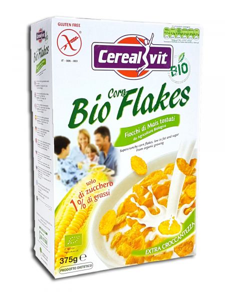 BIO Cornflakes Cereali 375g - CEREALVIT