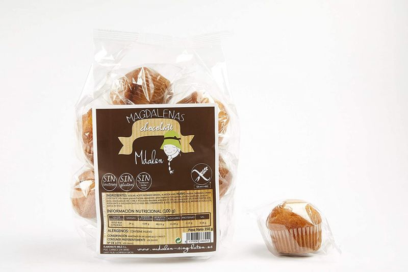 Cupcakes artisanaux fourrés au chocolat 350 g