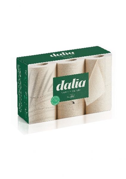 BIO dubbellaags toiletpapierpakket 6 - DALIA