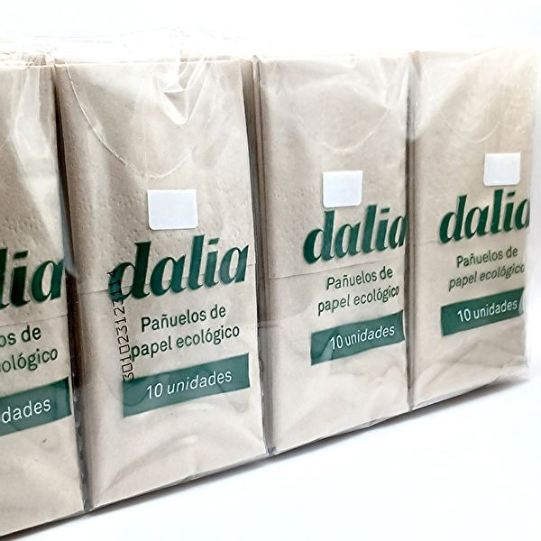 Pacote de lenços de bolso BIO 10 - DALIA Img 2