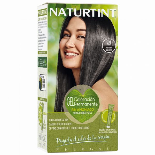 NATURTINT NATURALMENTE MELHOR 1N PRETO ÉBANO