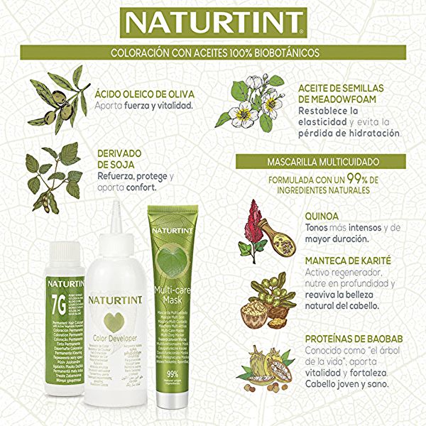 Naturtint Naturellement mieux 4M Châtaignier Acajou. Pas d'ammoniaque Img 4