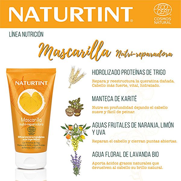 Màscara nutrició reparadora 150ml. - NATURTINT Img 4