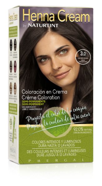 NATURTINT HENNA CREAM 3.0 - CASTAðO OSCURO