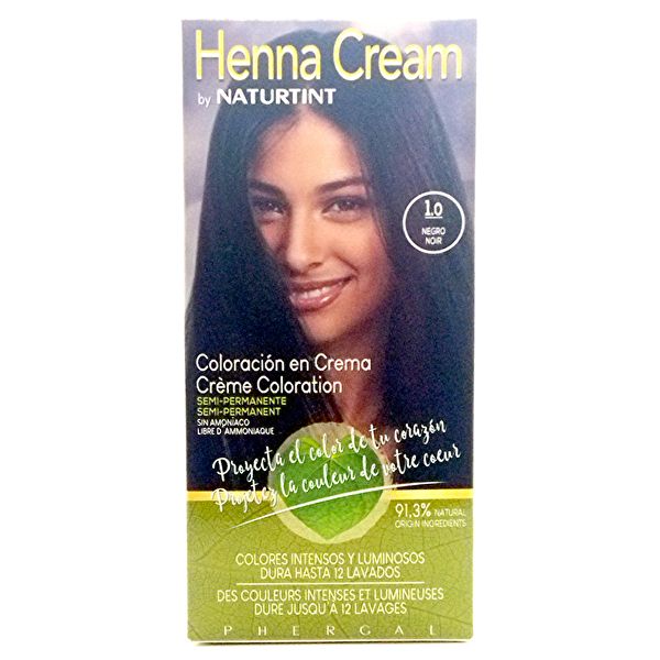 Crema all'henné Naturtint 1.0 - Nero - NATURTINT Img 2