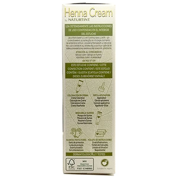 Crema all'henné Naturtint 1.0 - Nero - NATURTINT Img 4