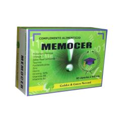 Comprar GOLDEN GREEN NATURAL Memocer 60 cápsulas Por 19,00€