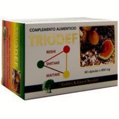 Comprar GOLDEN GREEN NATURAL Triodef 60 cápsulas Por 32,00€