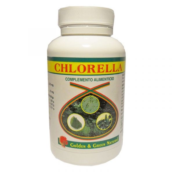 Chlorella 90 cápsulas - GOLDEN