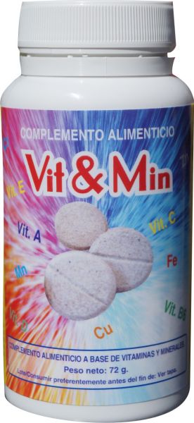 Vitamine und Mineralien 60 Tabletten - GOLDEN