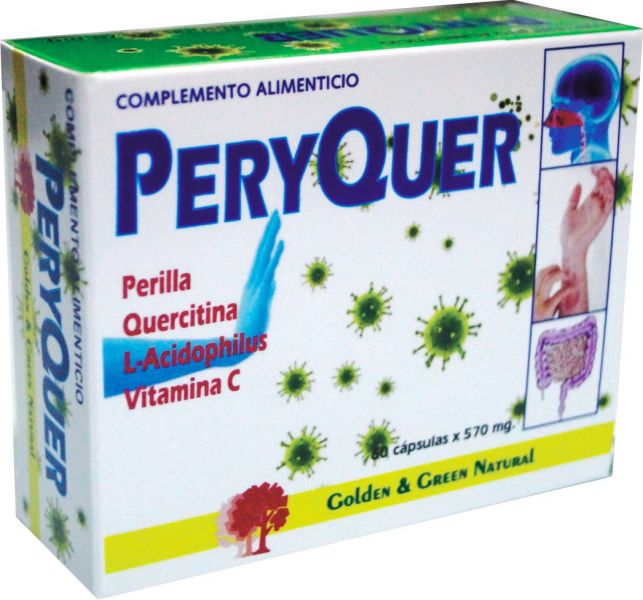 Peryquer 60 cápsulas - GOLDEN