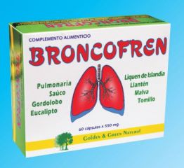 Comprar GOLDEN Broncofren  60 cápsulas Por 20,30€