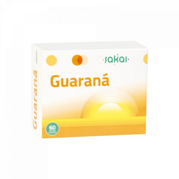 GUARANÁ 60 Cápsulas 500mg - SAKAI